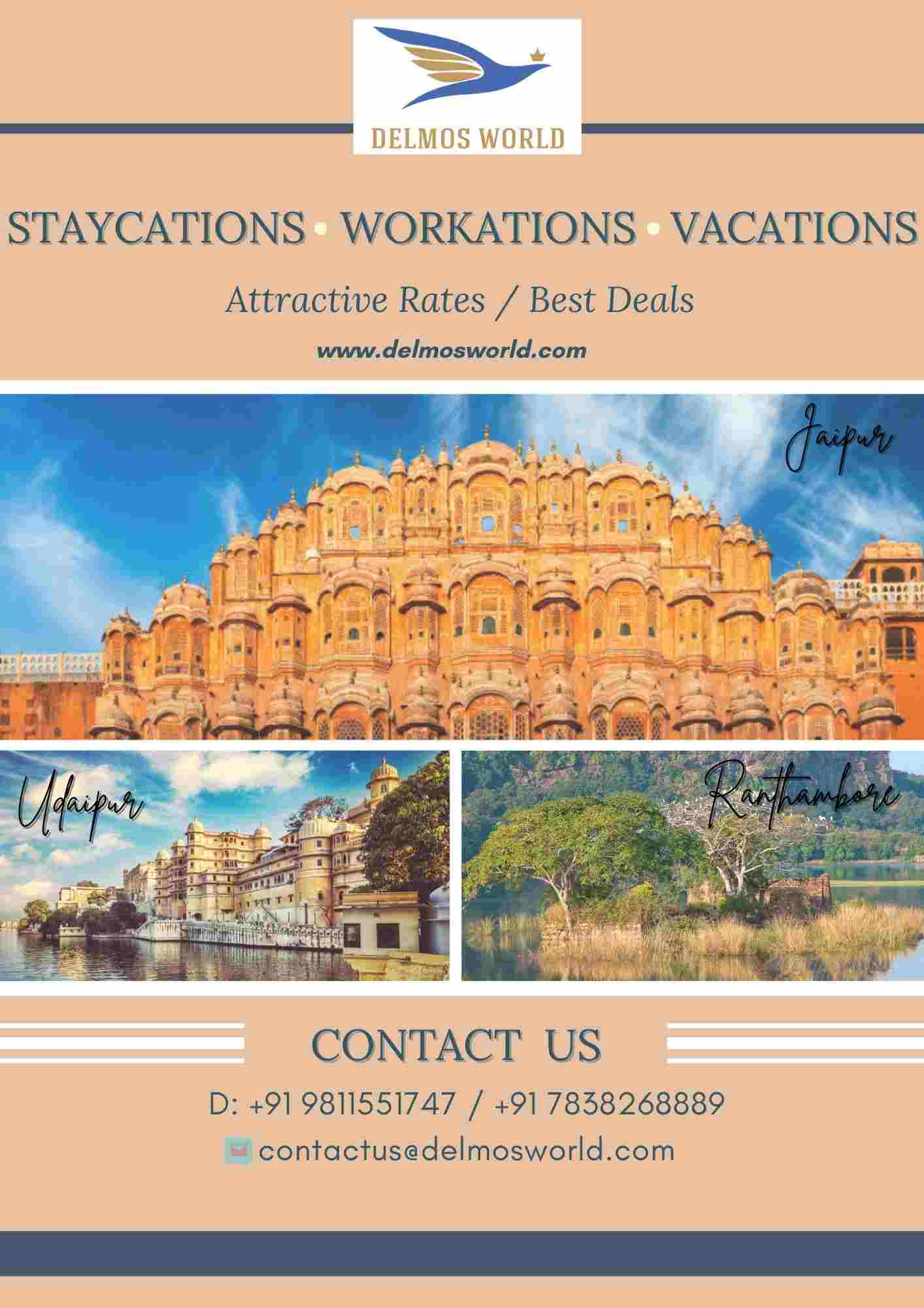 Staycations - Workations - Vacations