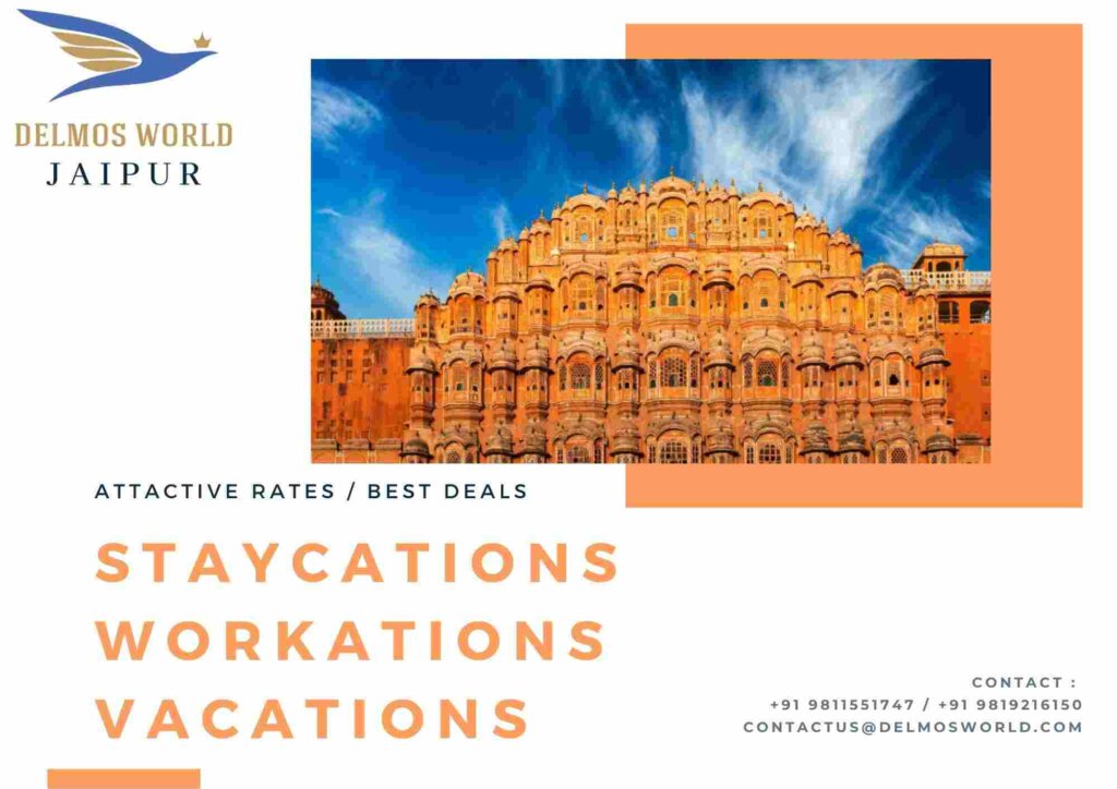 Jaipur Staycations, Workations, Vacations
