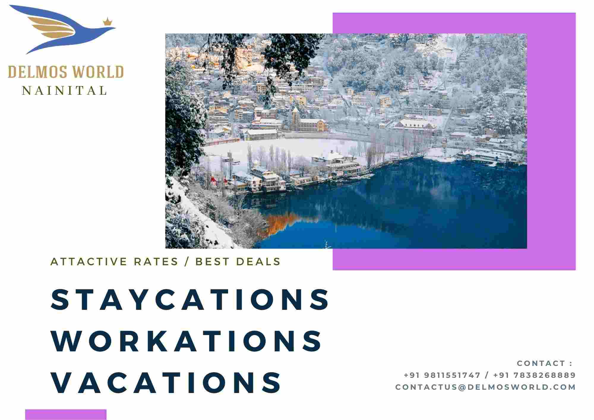 Staycations - Workations - Vacations