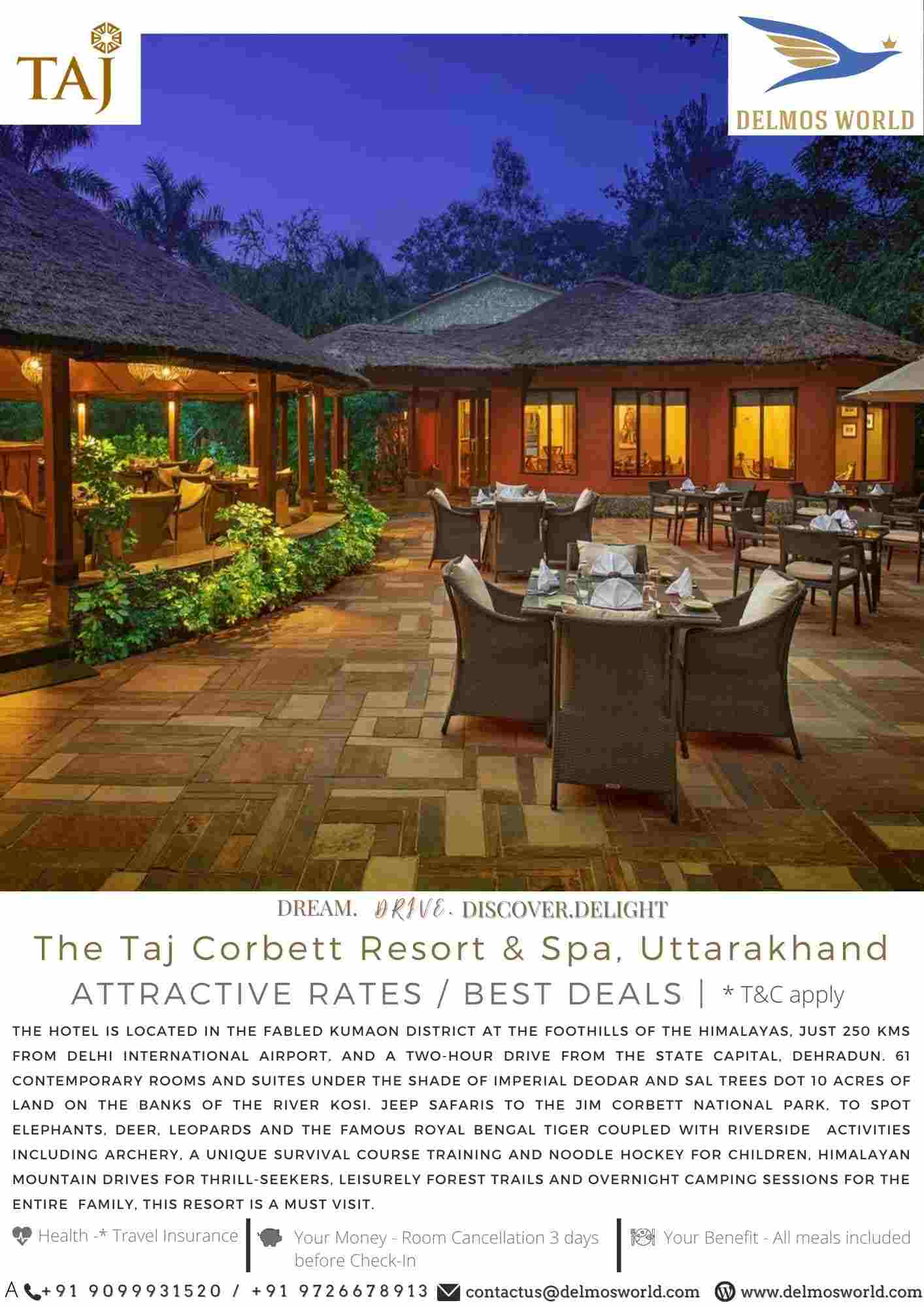 The Taj Corbett Resort & Spa Uttrakhand