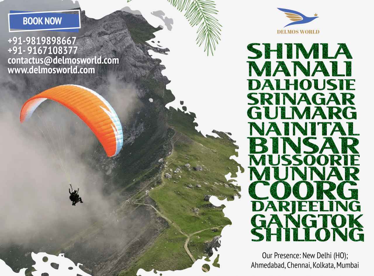 Shimla Manali dalhousie srinagar gulmarg nainital